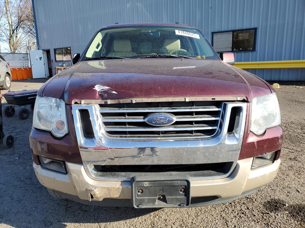 2006 Ford Explorer VIN 1FMEU74E66UA77803 Copart auction photo, front end / rear end damage thumbnail 5