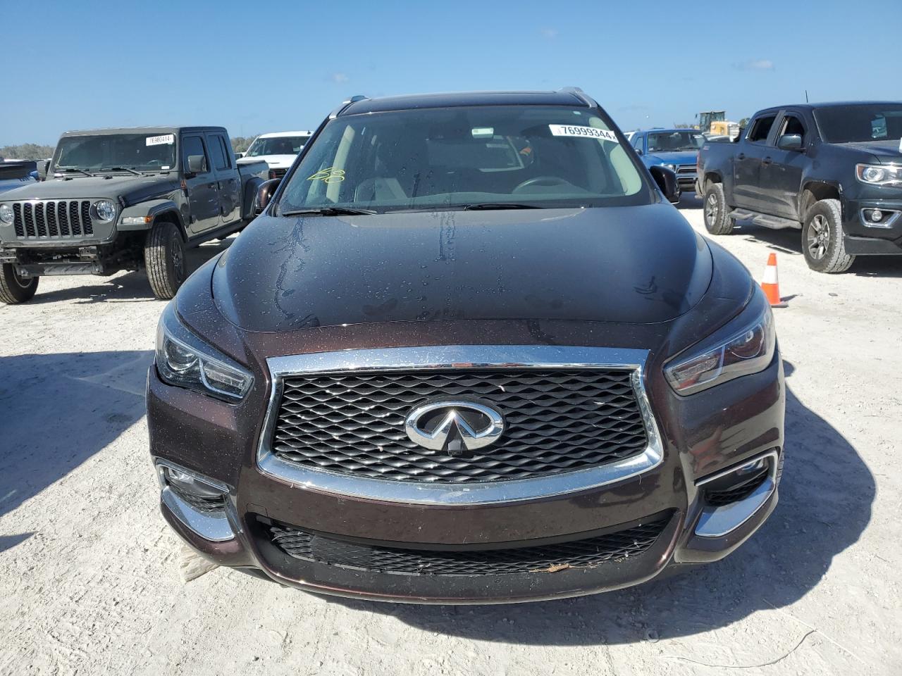 2020 Infiniti QX60 VIN 5N1DL0MM0LC500745 Copart auction photo, water/flood damage thumbnail 5