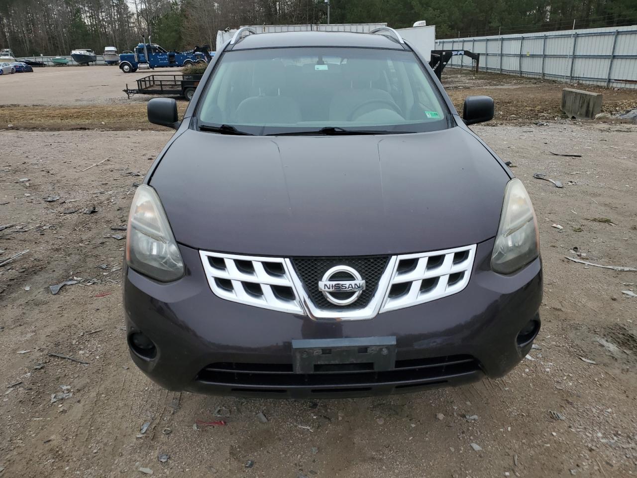 2014 Nissan Rogue VIN JN8AS5MT1EW622356 Copart auction photo, rear end / front end damage thumbnail 5