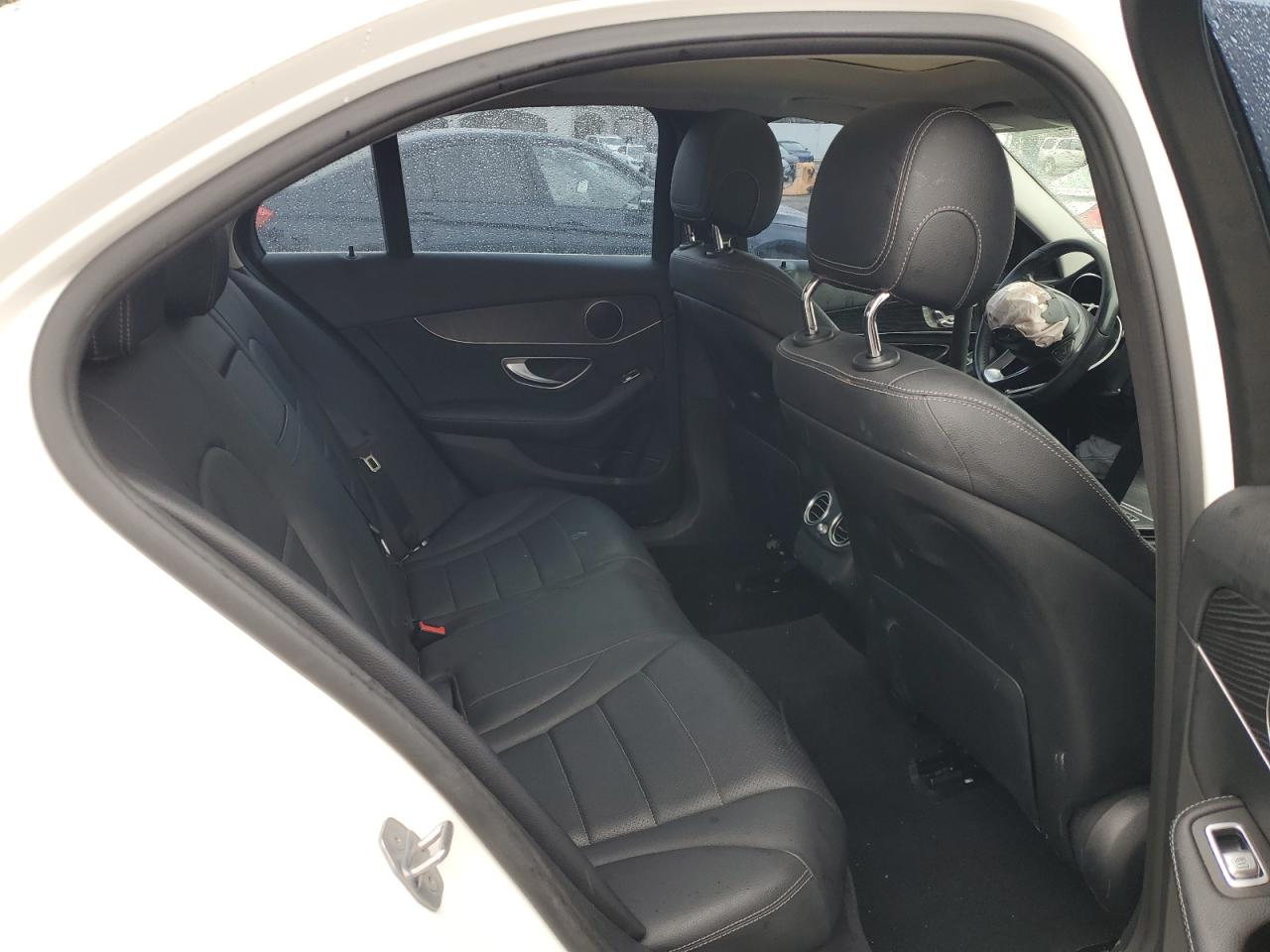 2017 Mercedes-Benz C-klasse VIN WDDWF4KB5HR304016 Copart auction photo, side damage thumbnail 11