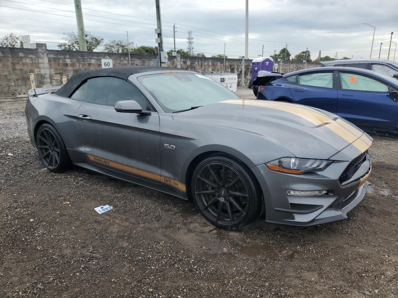 2022 Ford Mustang VIN 1FATP8FF4N5116885 Copart auction photo, mechanical / minor dent/scratches damage thumbnail 4