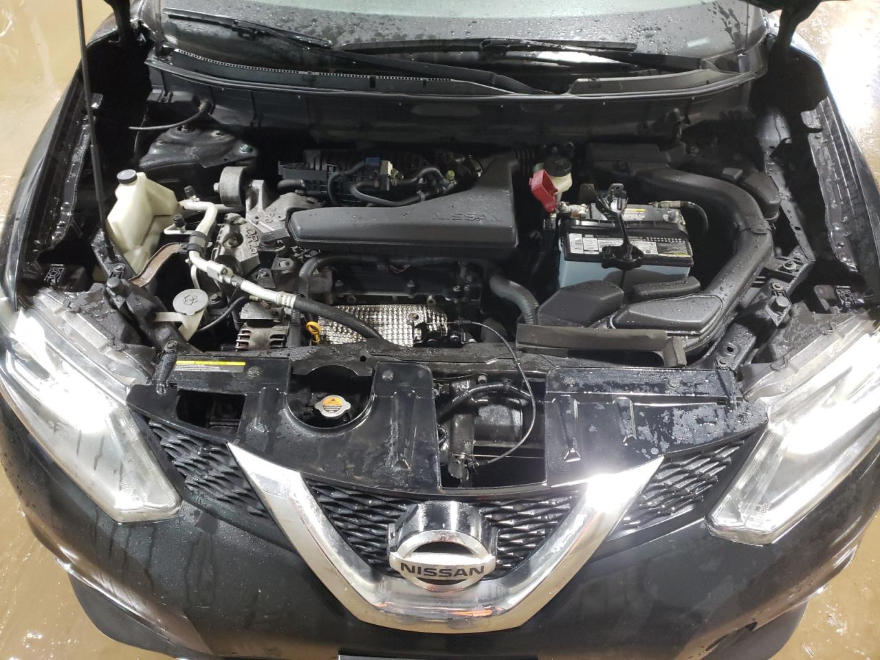 2016 Nissan Rogue VIN 5N1AT2MV5GC833486 Copart auction photo, rear end damage thumbnail 11