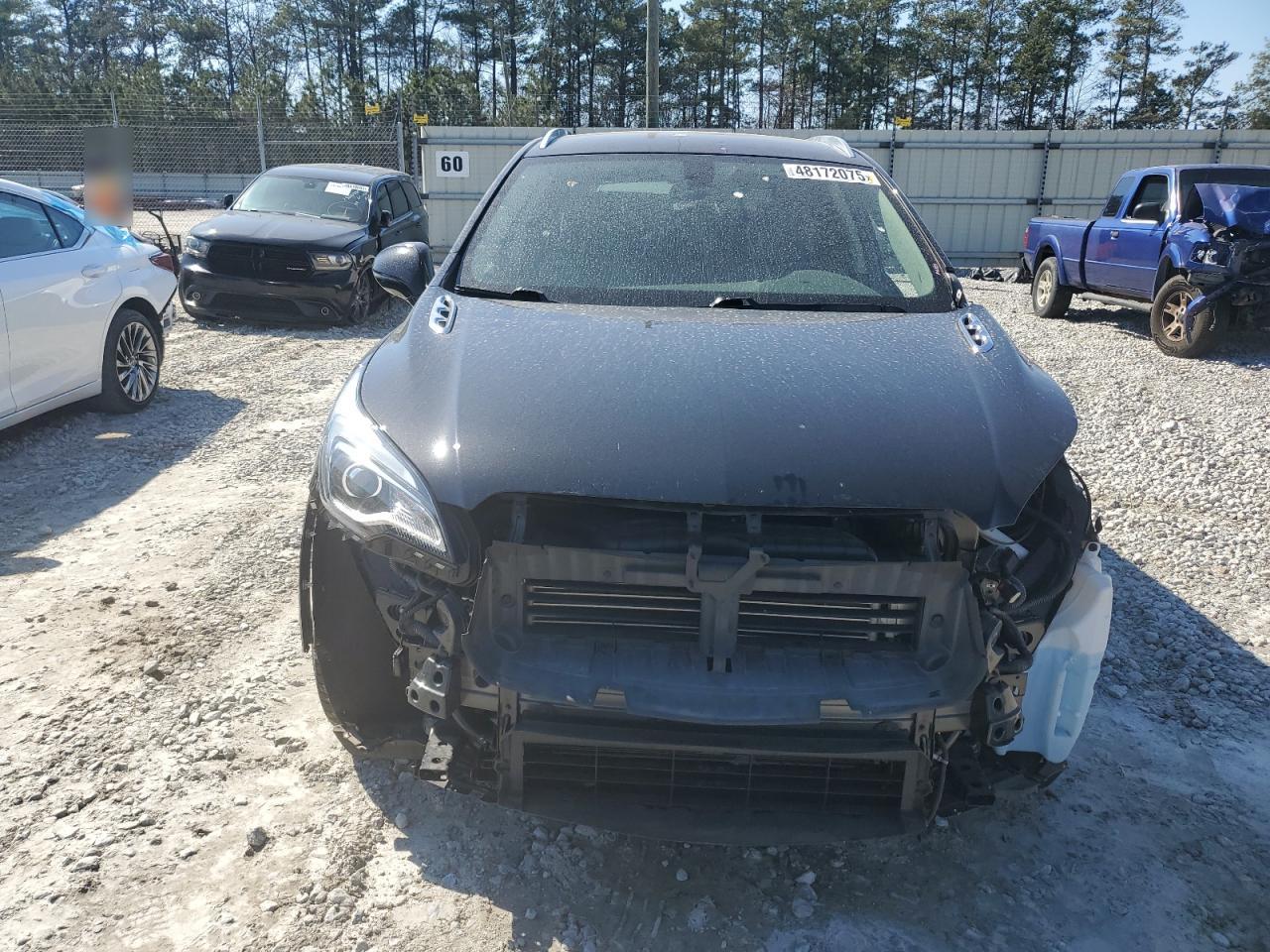 2019 Buick Envision VIN LRBFXCSA2KD043360 Copart auction photo, side / front end damage thumbnail 5