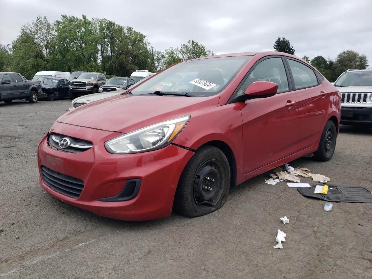 2015 Hyundai Accent VIN KMHCT4AE7FU795390