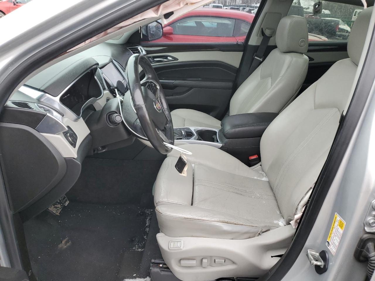 2013 Cadillac SRX VIN 3GYFNDE31DS515815 Copart auction photo, side damage thumbnail 7
