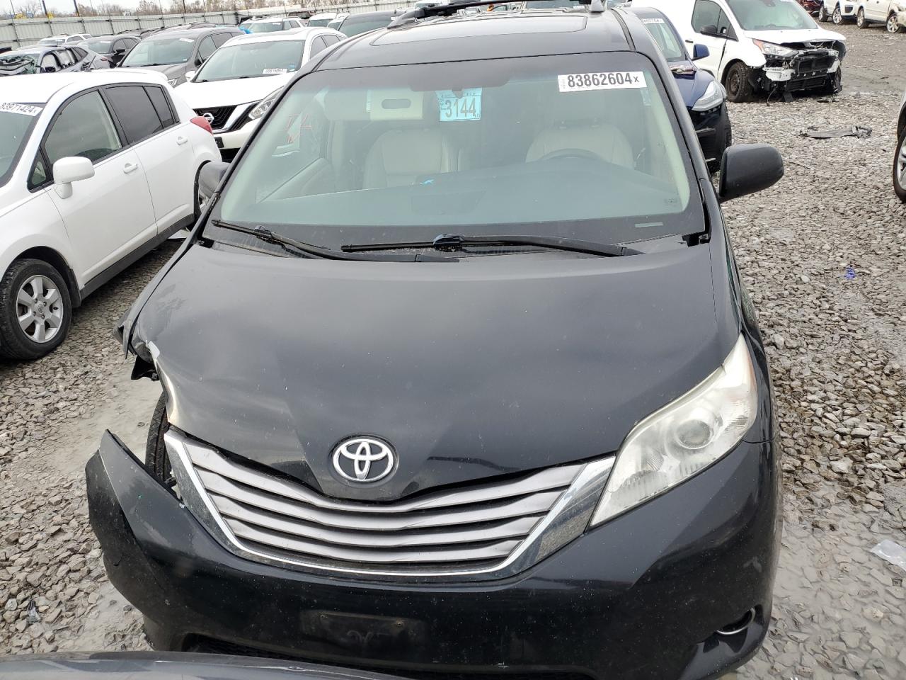 2016 Toyota Sienna VIN 5TDYK3DC6GS726441 Copart auction photo, front end / side damage thumbnail 5