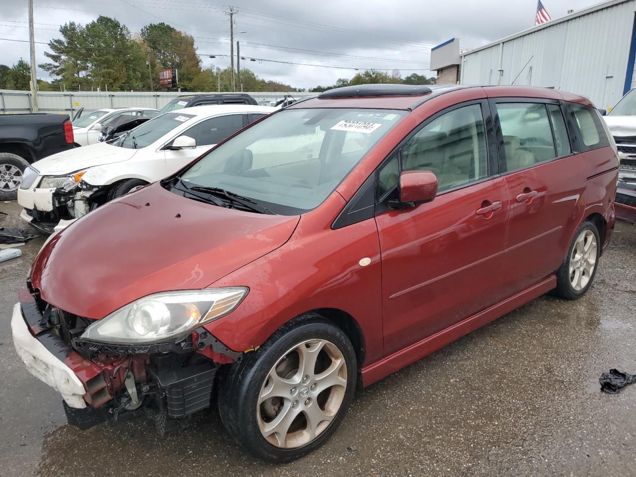 2008 Mazda 5 VIN JM1CR29L780302439