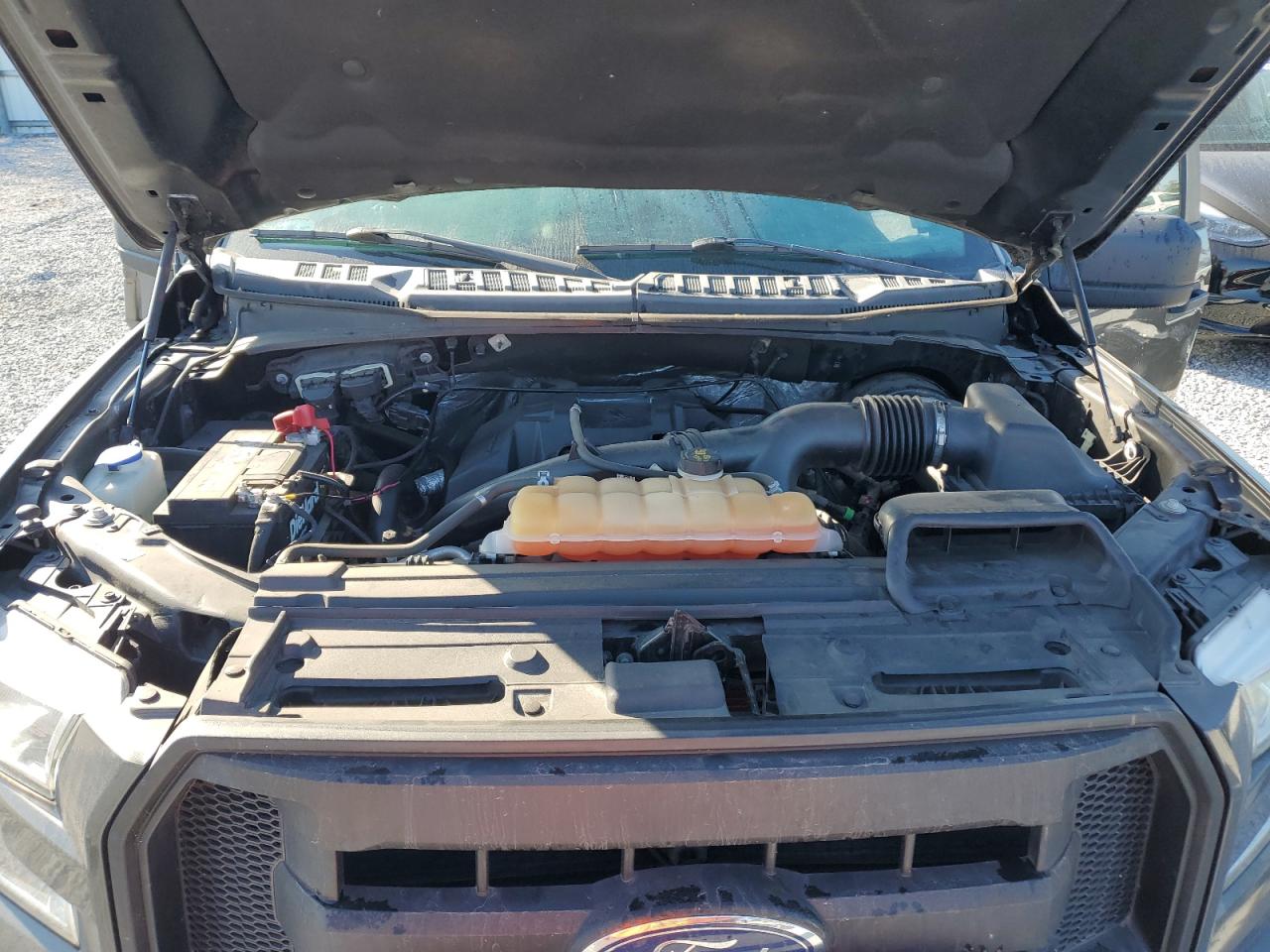 2016 Ford F-150 VIN 1FTEX1CP0GFC45615 Copart auction photo, rear end / undercarriage damage thumbnail 11