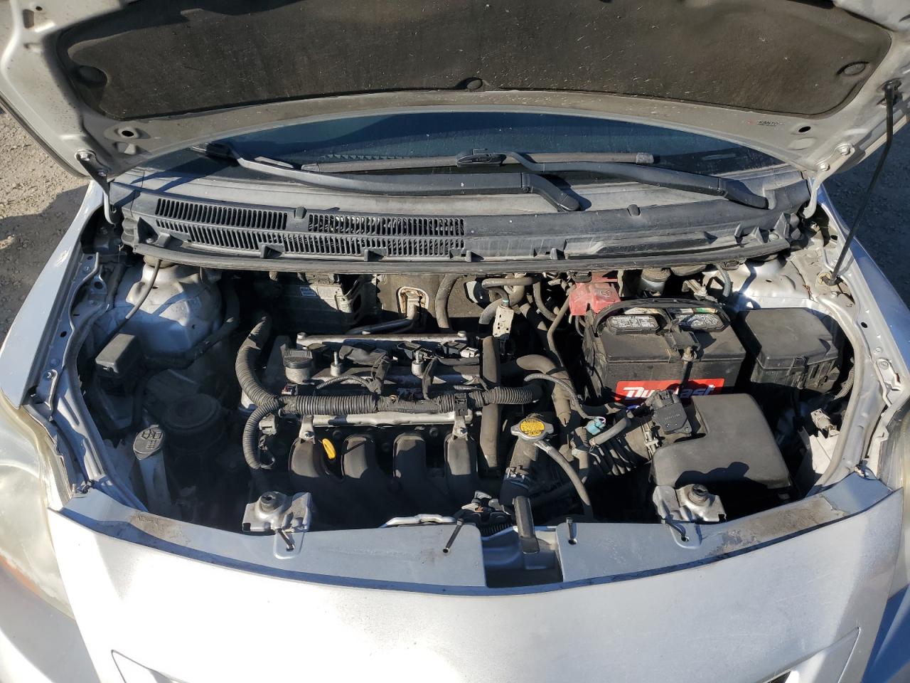 2011 Toyota Yaris VIN JTDBT4K36B1407560 Copart auction photo, front end damage thumbnail 11