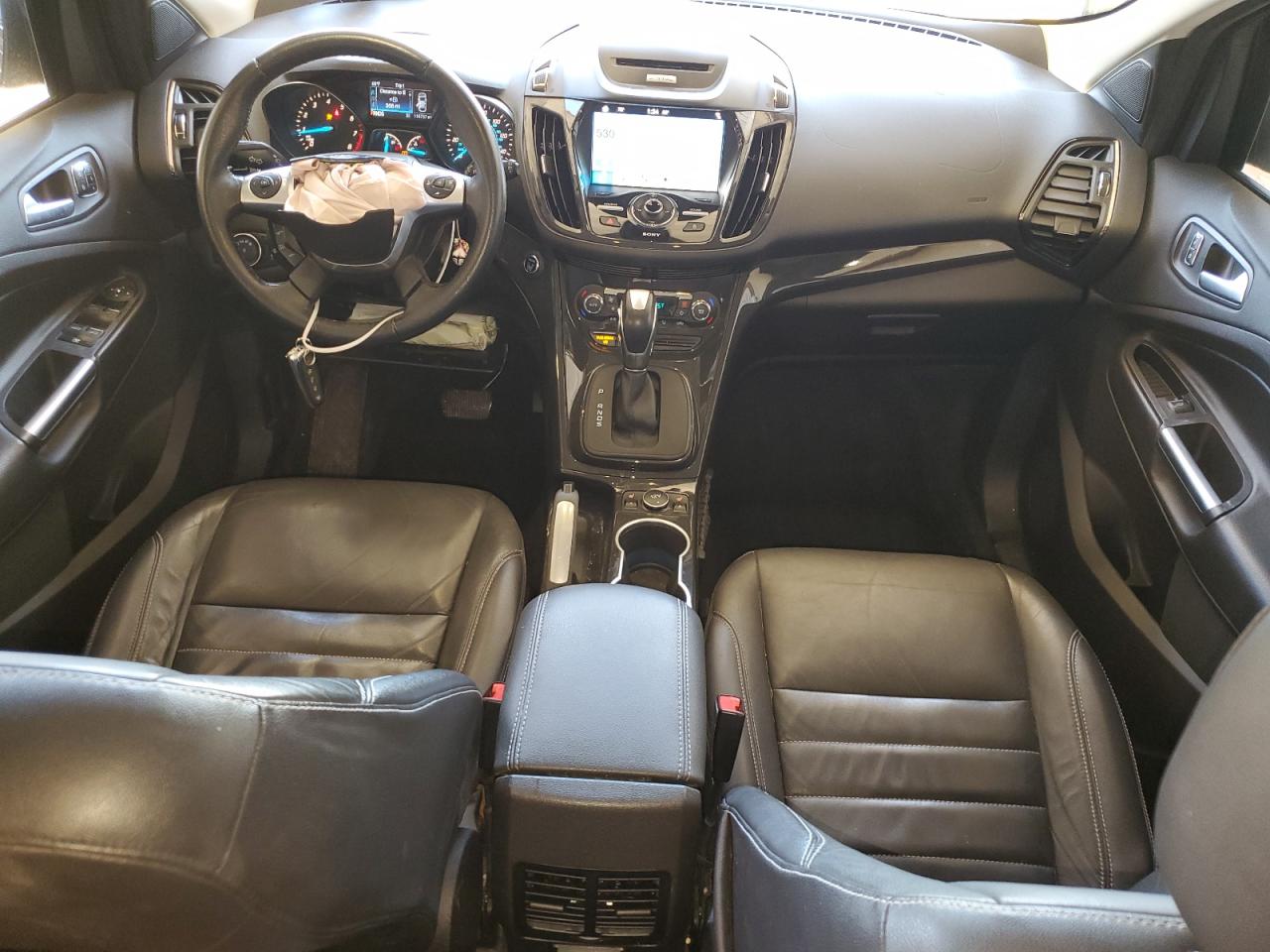 2016 Ford Escape VIN 1FMCU9J9XGUC32431 Copart auction photo, front end / undercarriage damage thumbnail 8