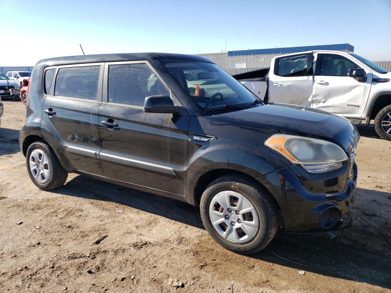 2012 KIA Soul VIN KNDJT2A57C7745003 Copart auction photo, all over damage thumbnail 4