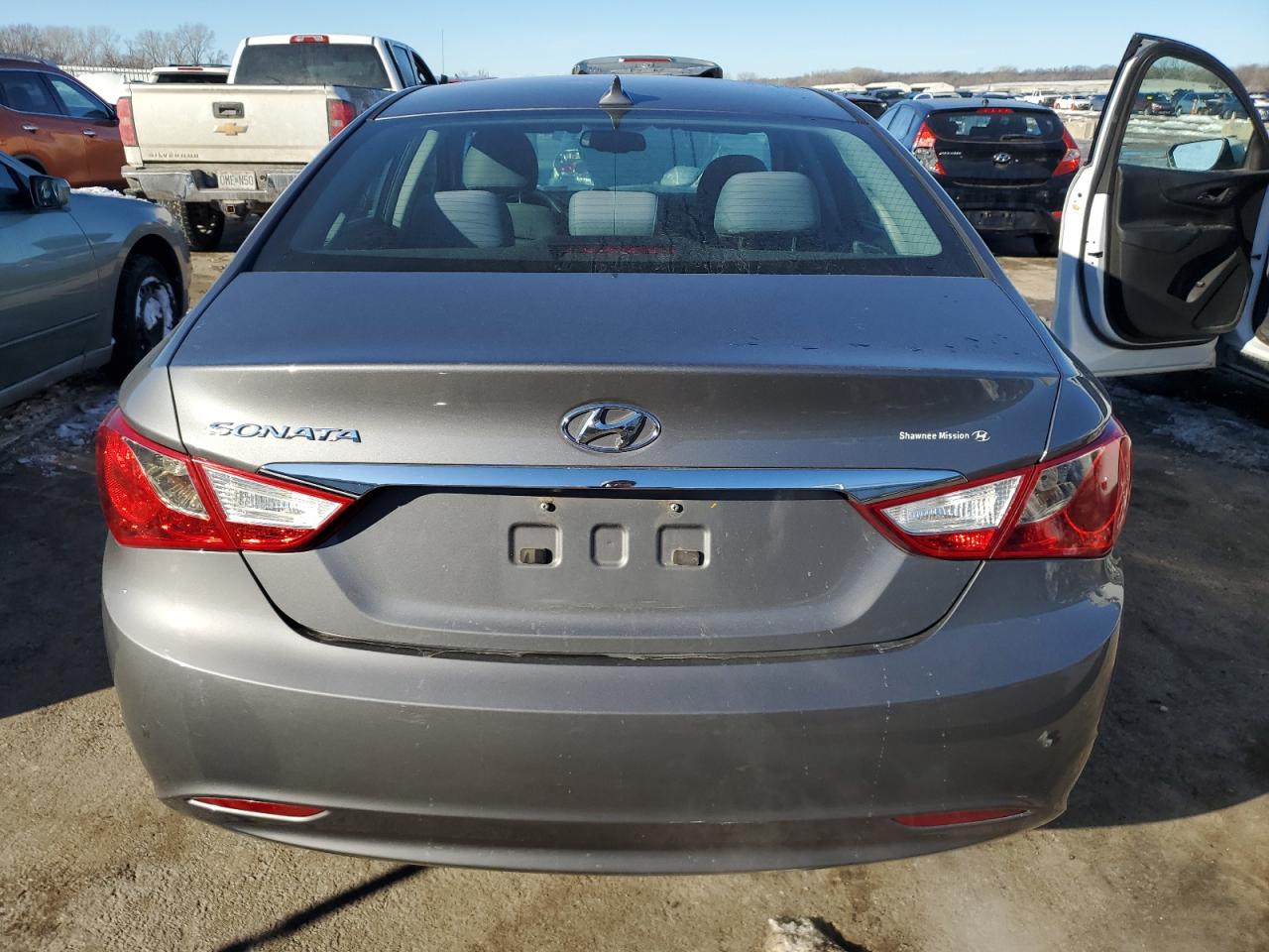 2013 Hyundai Sonata VIN 5NPEB4ACXDH785734 Copart auction photo, front end / undercarriage damage thumbnail 6