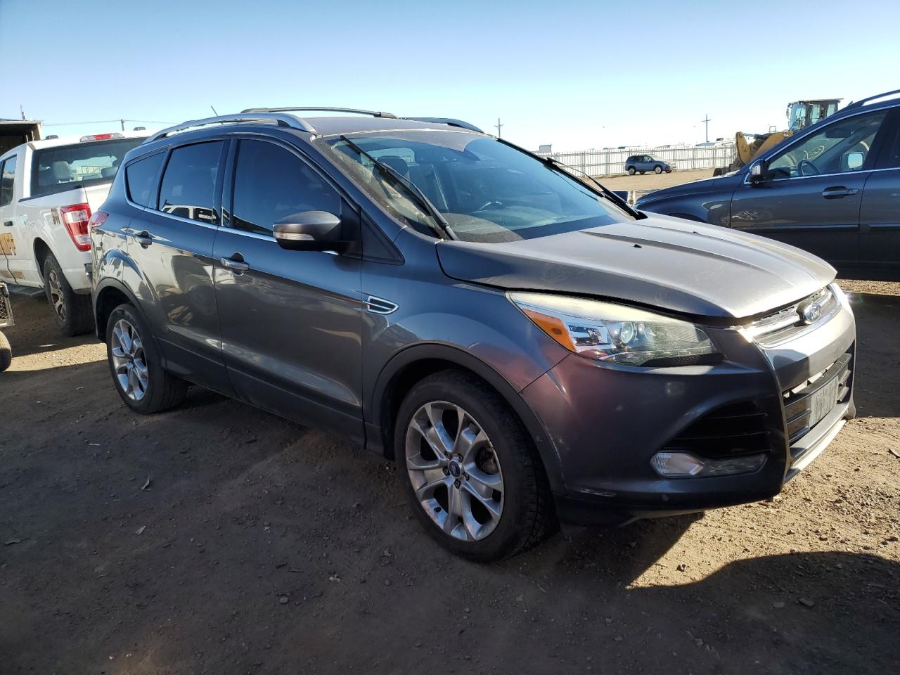 2014 Ford Escape VIN 1FMCU9J97EUA69105 Copart auction photo, rear end damage thumbnail 4