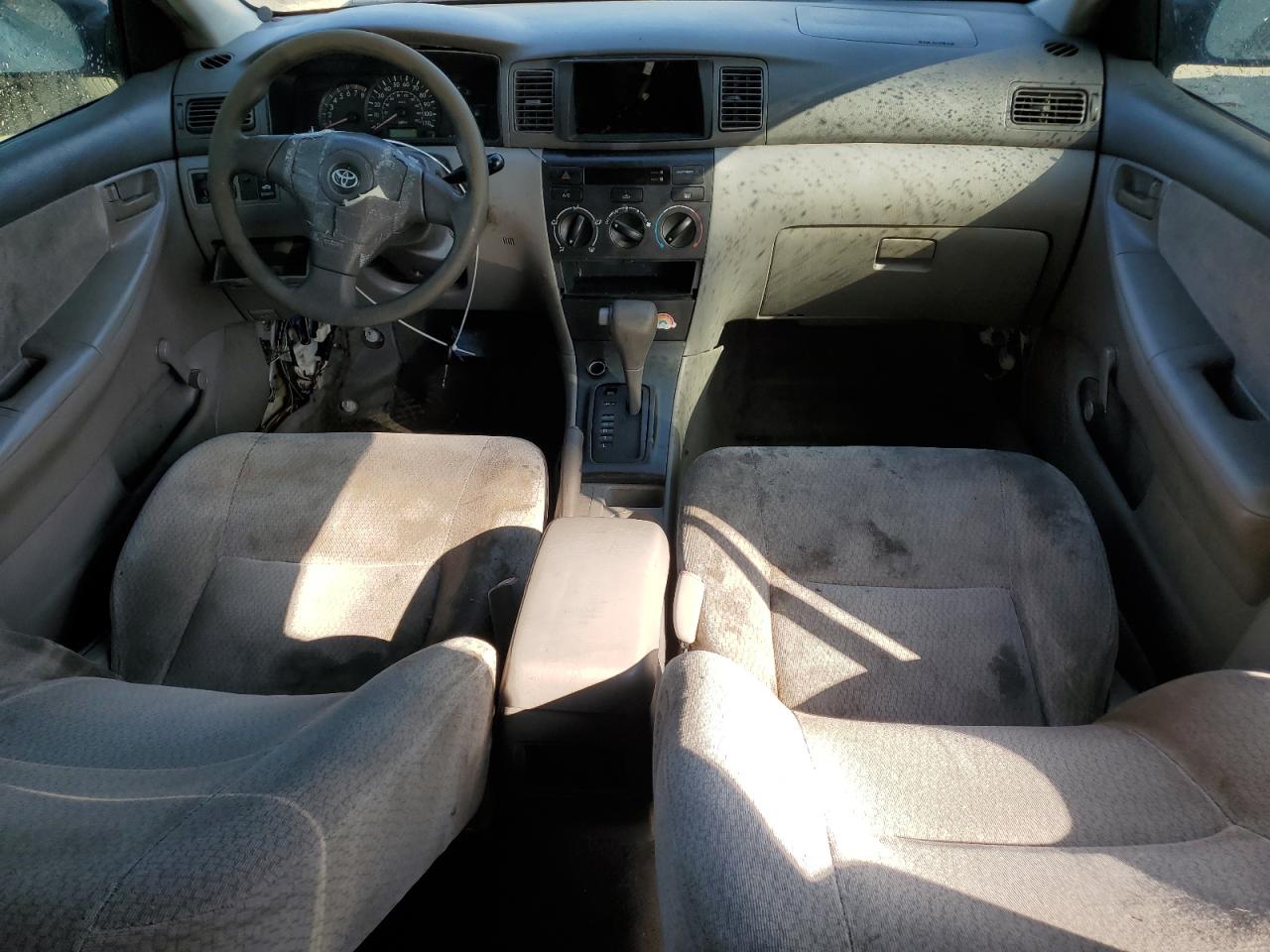 2005 Toyota Corolla VIN JTDBR32E852060693 Copart auction photo, front end / rear end damage thumbnail 8