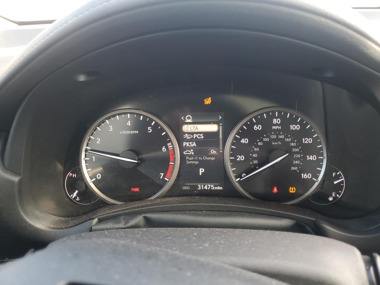 2021 Lexus NX VIN JTJDARDZ0M5020637 Copart auction photo, rear end / side damage thumbnail 9