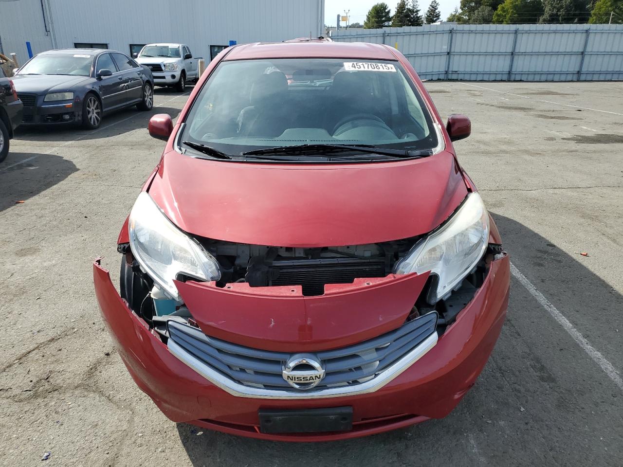 2014 Nissan Versa VIN 3N1CE2CP4EL418447 Copart auction photo, front end damage thumbnail 5