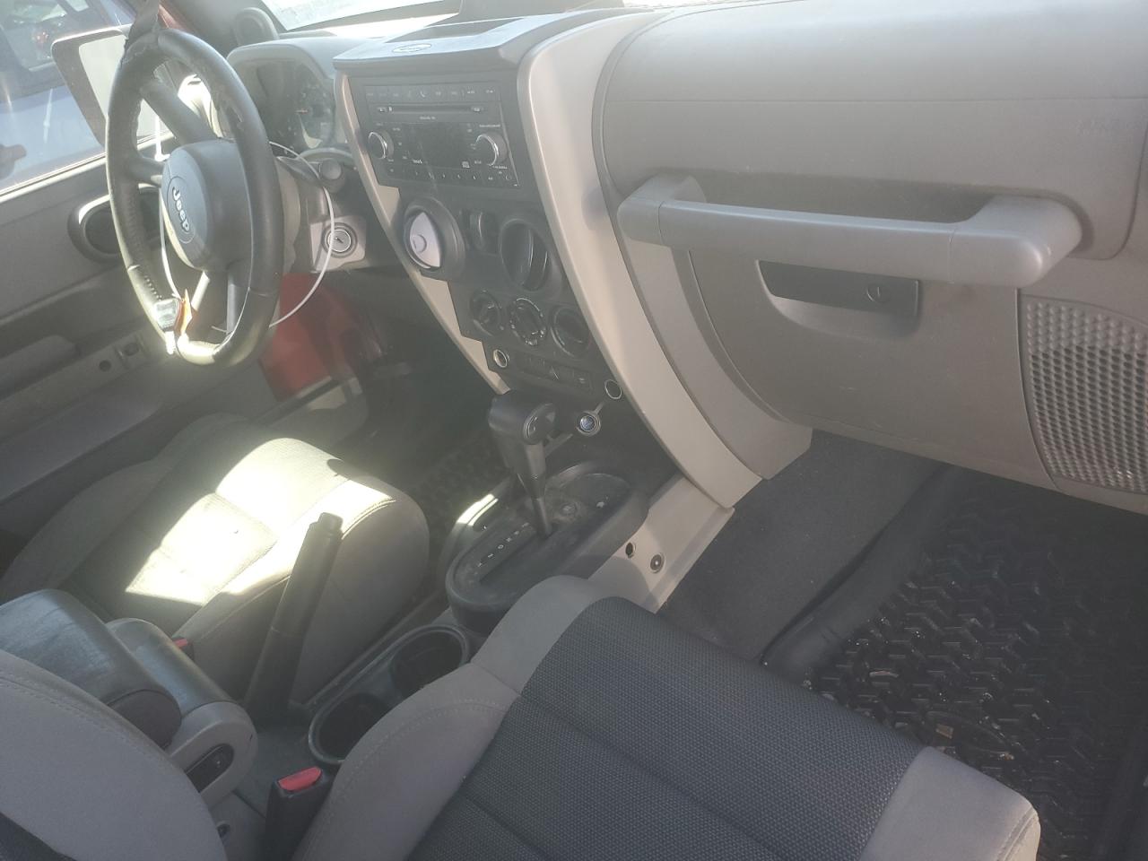 2007 Jeep Wrangler VIN 1J8FA24147L183023 Copart auction photo, undercarriage damage thumbnail 8