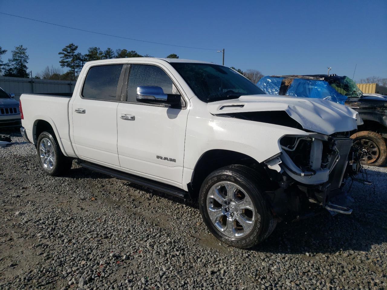 2020 RAM 1500 VIN 1C6RREFTXLN344784 Copart auction photo, front end damage thumbnail 4