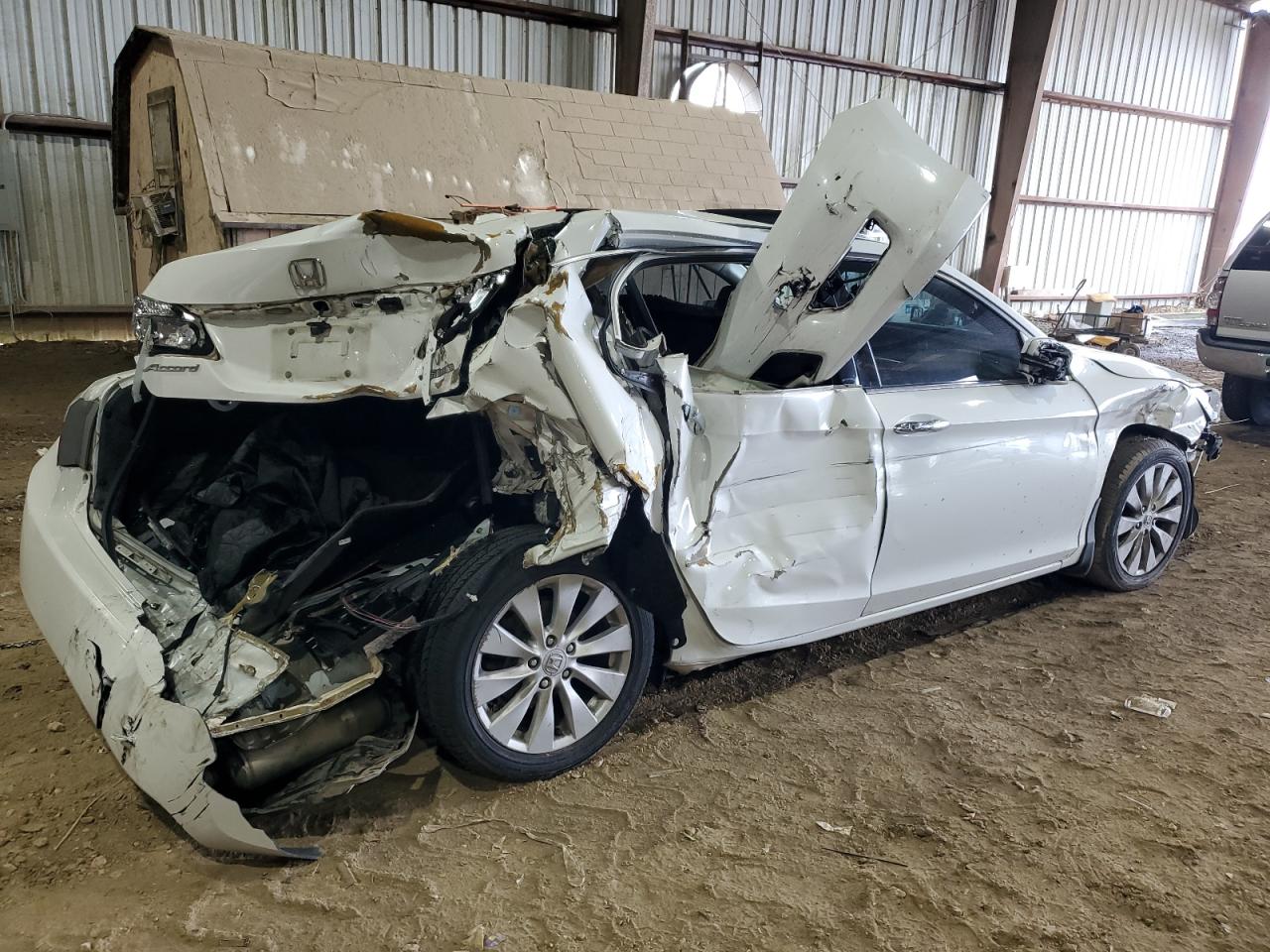 2014 Honda Accord VIN 1HGCR3F82EA024112 Copart auction photo, all over damage thumbnail 3