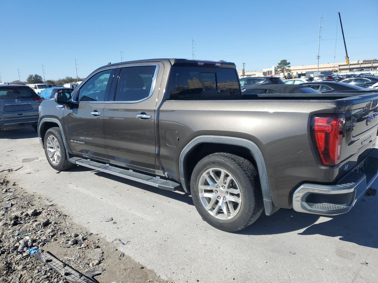 2019 GMC Sierra VIN 1GTP8DED3KZ273197 Copart auction photo, side damage thumbnail 2