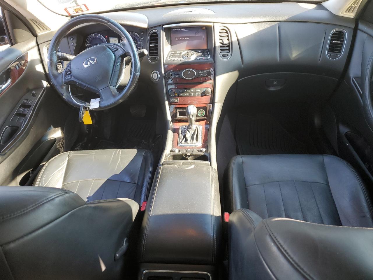 2017 Infiniti QX50 VIN JN1BJ0RR4HM414266 Copart auction photo, side / rear end damage thumbnail 8