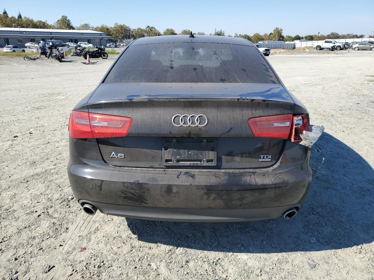 2014 Audi A6 VIN WAUFMAFC5EN014943 Copart auction photo, all over damage thumbnail 6