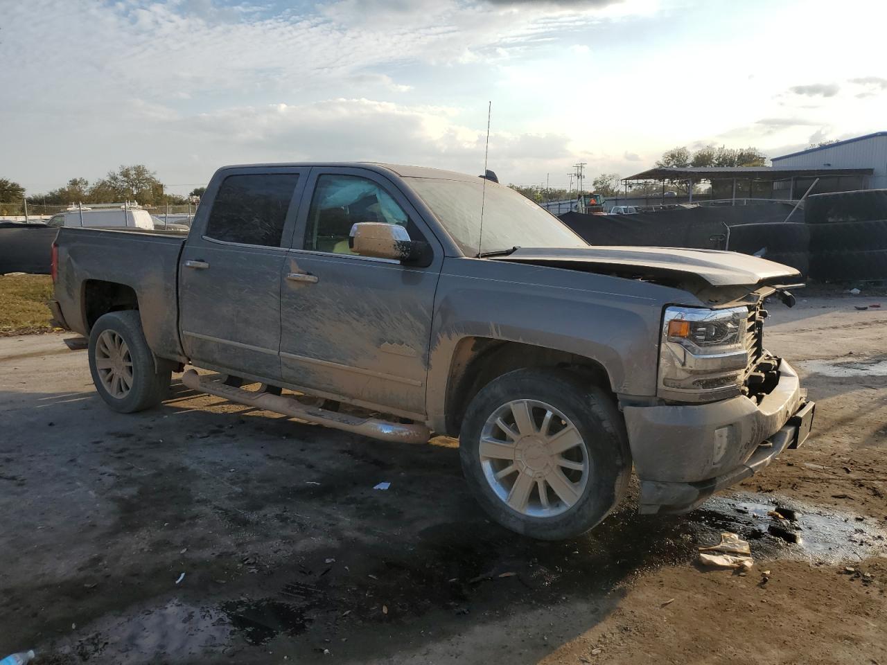 2017 Chevrolet Silverado VIN 3GCPCTEC7HG308378 Copart auction photo, front end / side damage thumbnail 4