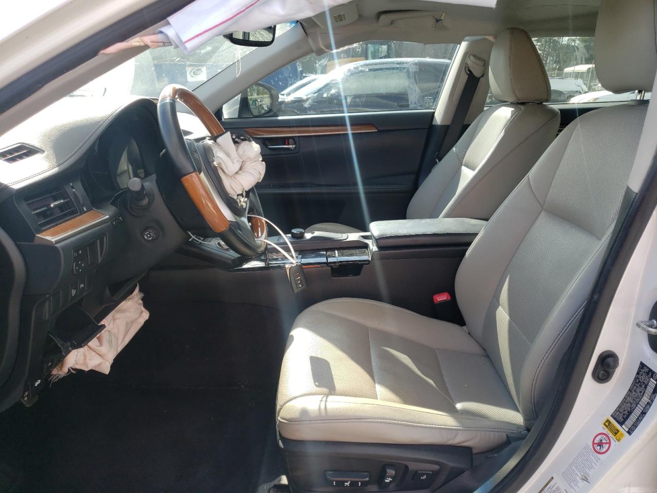 2014 Lexus ES VIN JTHBW1GG5E2049902 Copart auction photo, front end damage thumbnail 7
