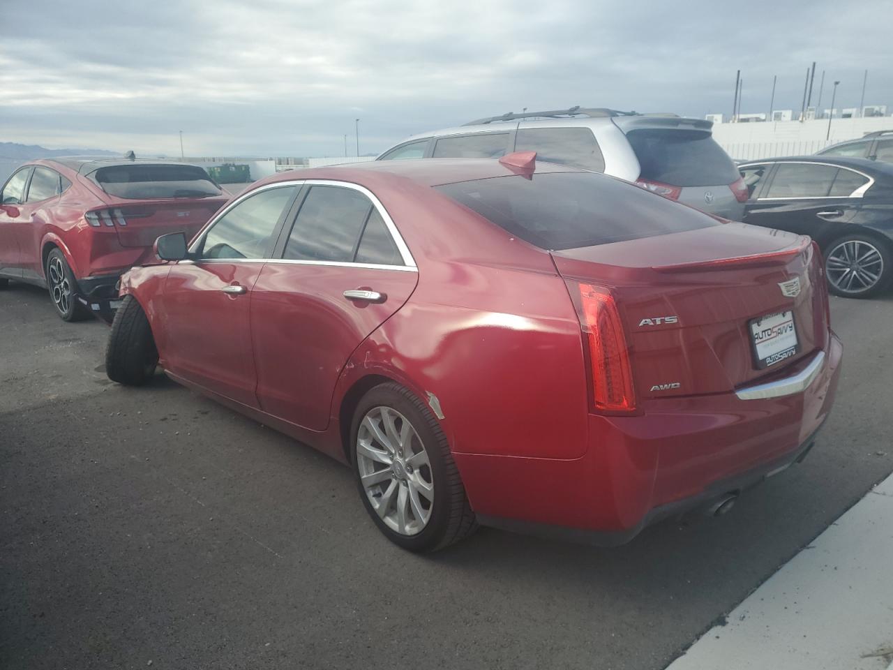 2017 Cadillac ATS VIN 1G6AJ5SS2H0200020 Copart auction photo, front end damage thumbnail 2