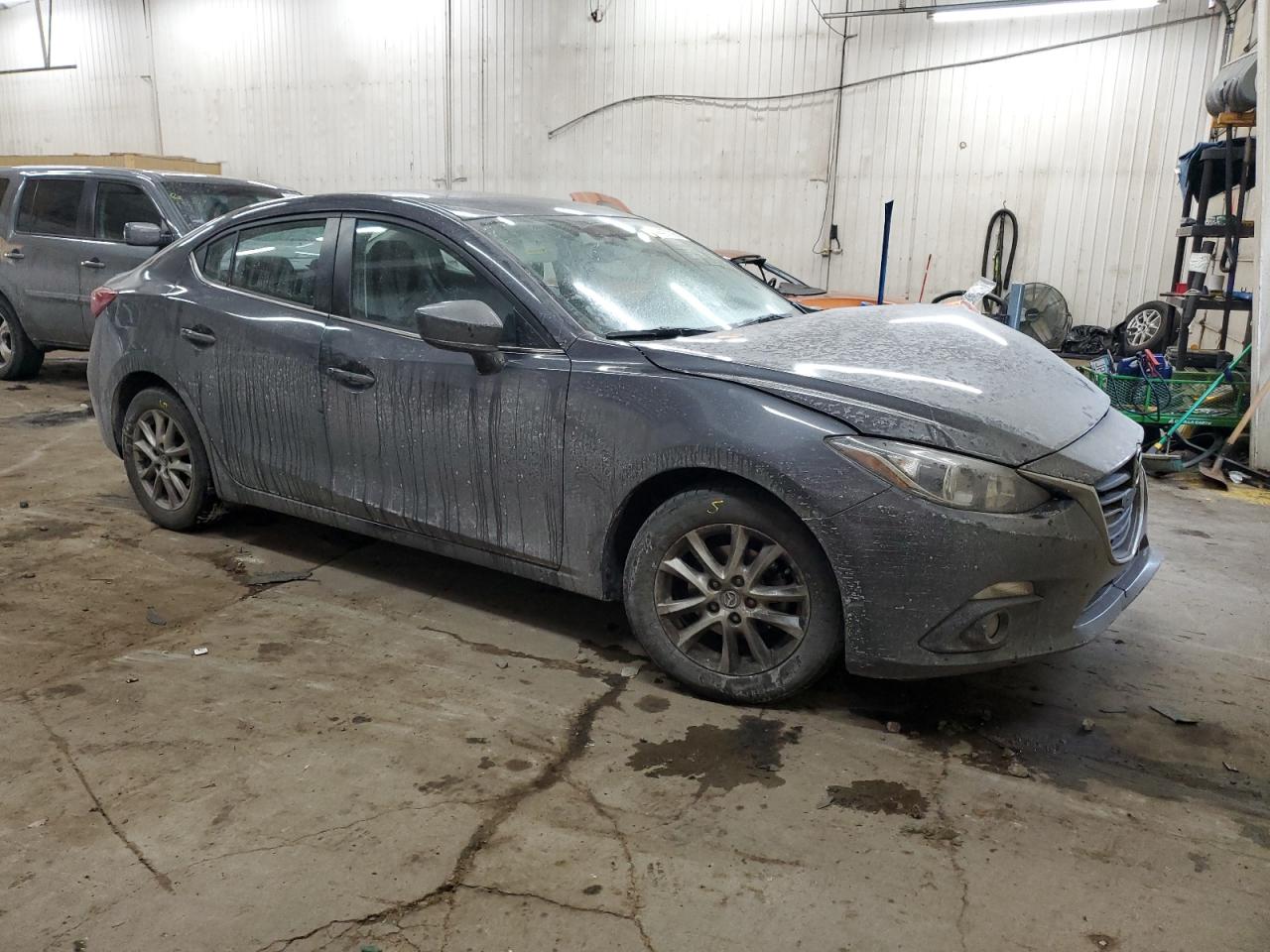 2016 Mazda 3 VIN JM1BM1W75G1344788 Copart auction photo, front end damage thumbnail 4