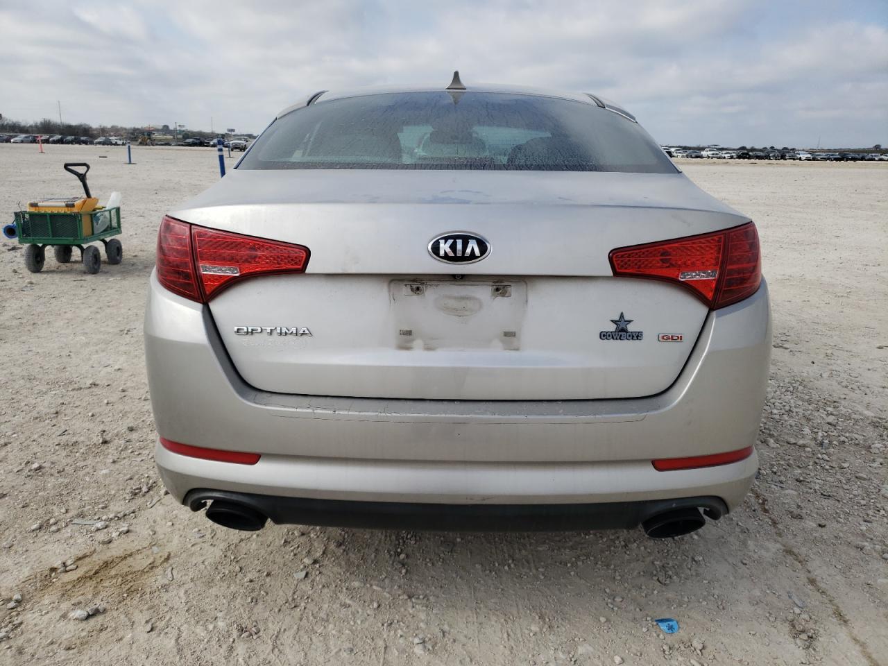 2013 KIA Optima VIN 5XXGM4A70DG243690 Copart auction photo, mechanical damage thumbnail 6
