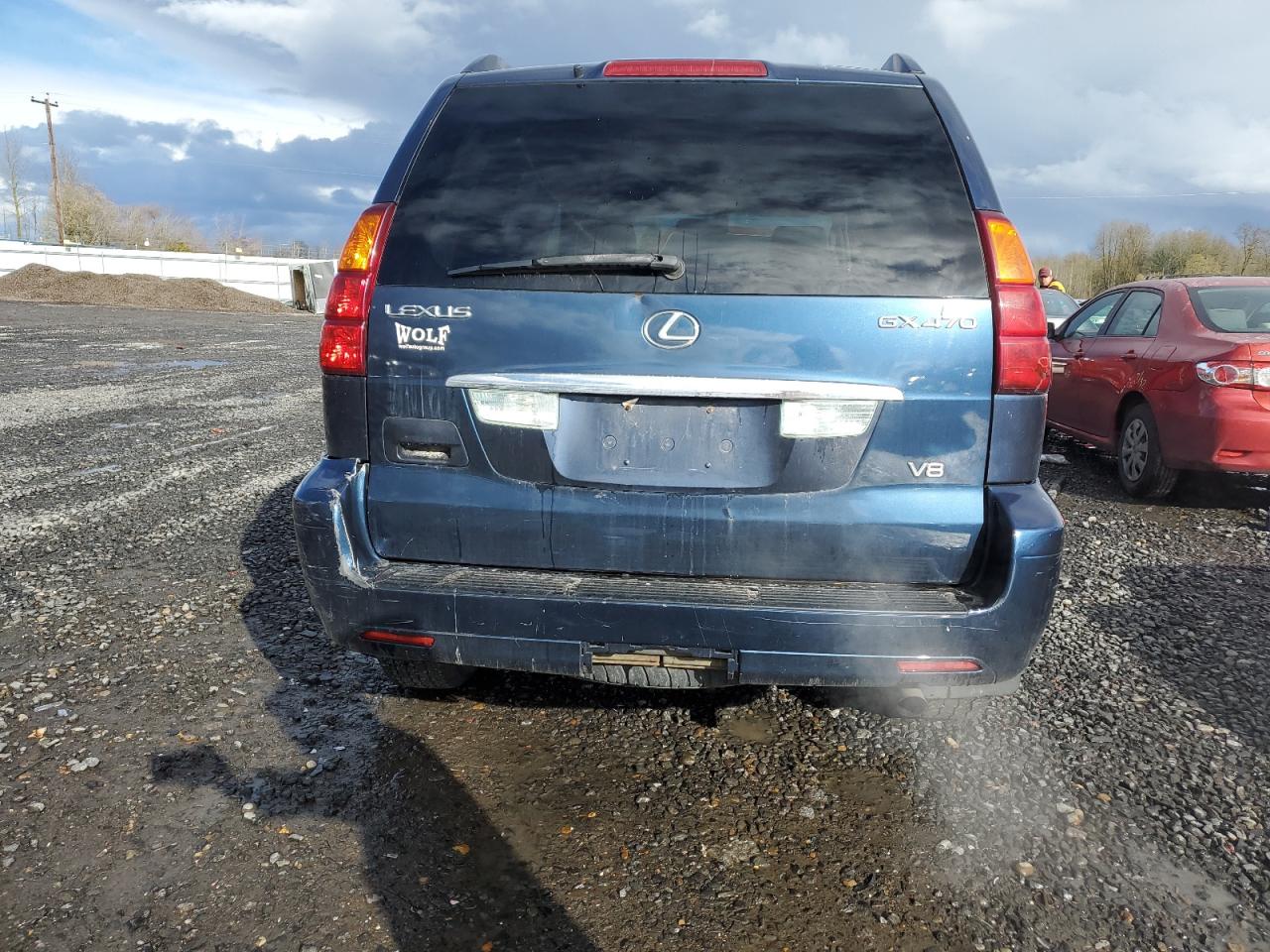 2003 Lexus GX VIN JTJBT20X230016274 Copart auction photo, normal wear / minor dent/scratches damage thumbnail 6