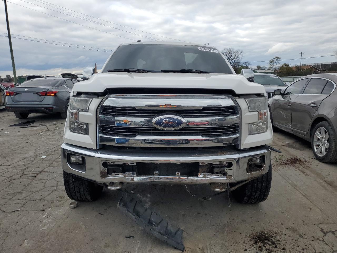2017 Ford F-150 VIN 1FTEW1EF6HKD08328 Copart auction photo, top/roof damage thumbnail 5