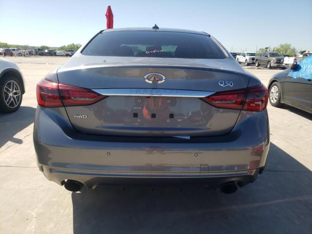 2020 Infiniti Q50 VIN JN1EV7AR3LM255979 Copart auction photo, hail damage thumbnail 6