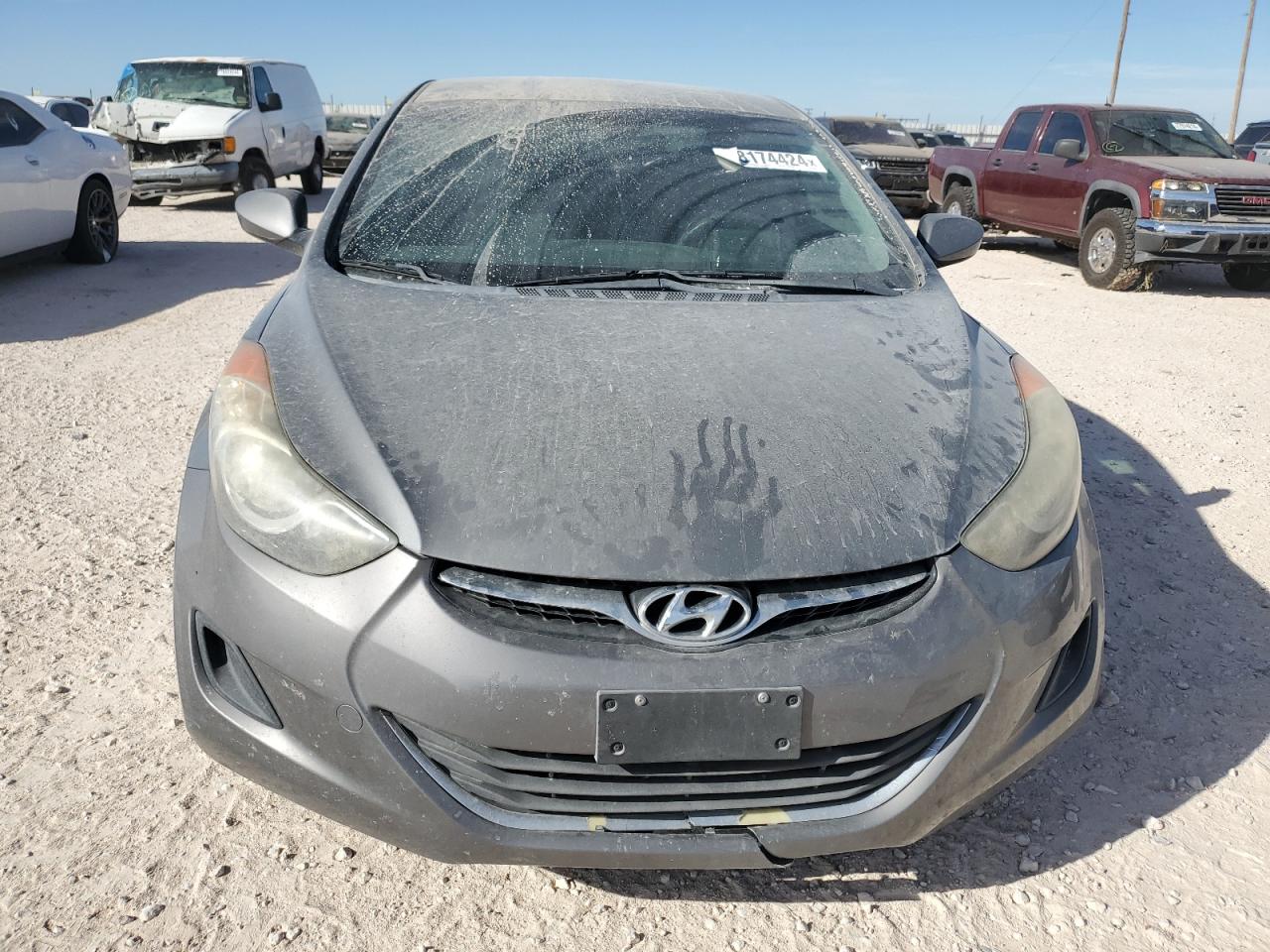 2013 Hyundai Elantra VIN 5NPDH4AE8DH159692 Copart auction photo, water/flood / minor dent/scratches damage thumbnail 5