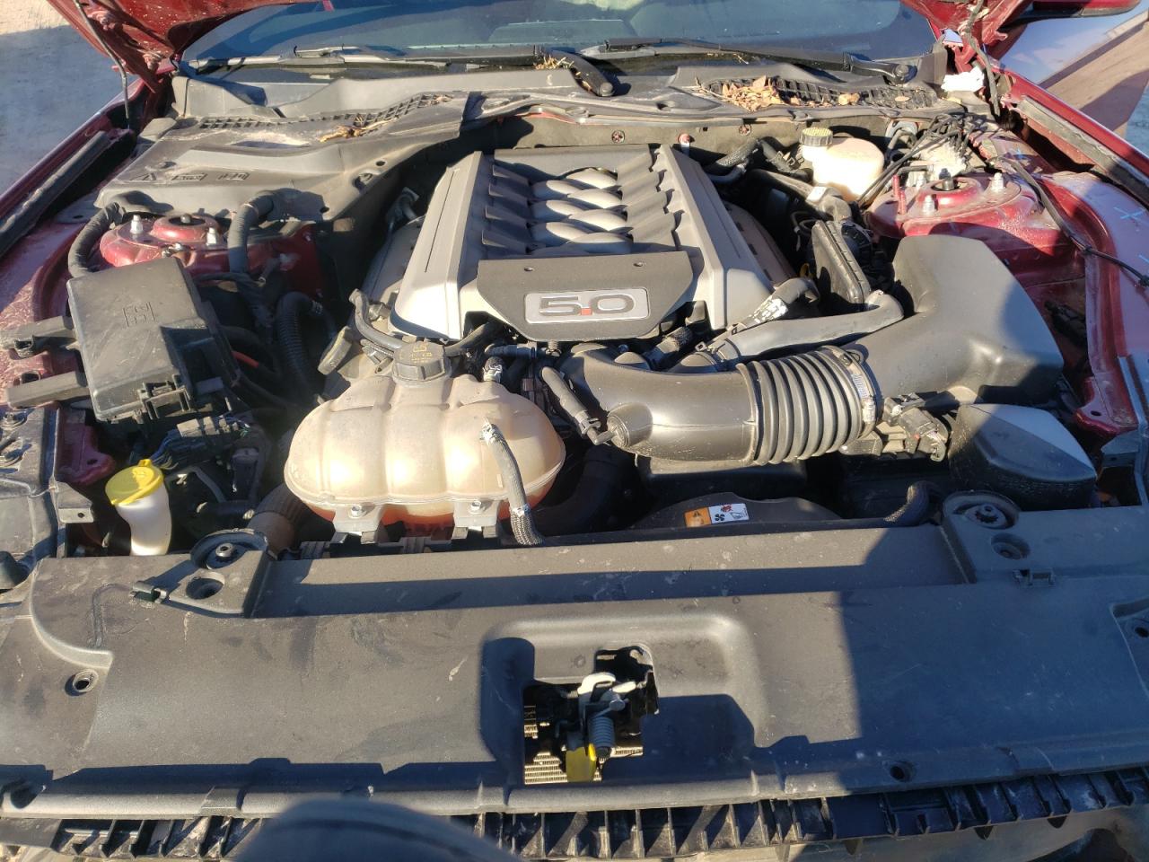 2016 Ford Mustang VIN 1FA6P8CF6G5327316 Copart auction photo, front end / rear end damage thumbnail 11