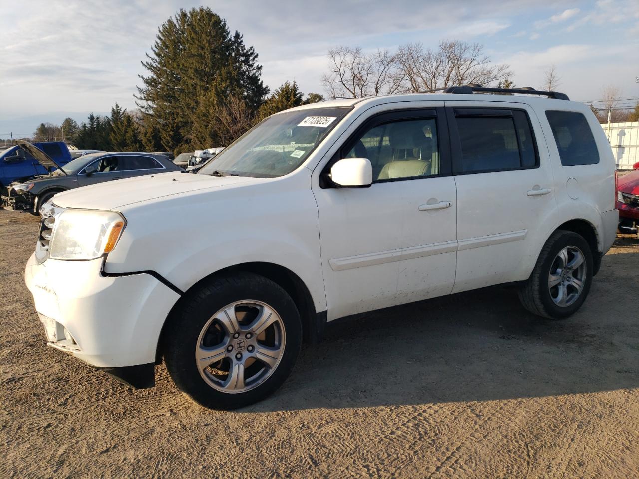 2014 Honda Pilot VIN 5FNYF4H57EB016343