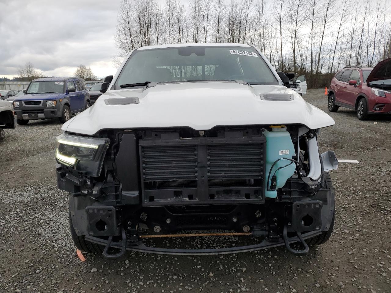 2022 RAM 1500 VIN 1C6SRFHT5NN345719 Copart auction photo, all over damage thumbnail 5