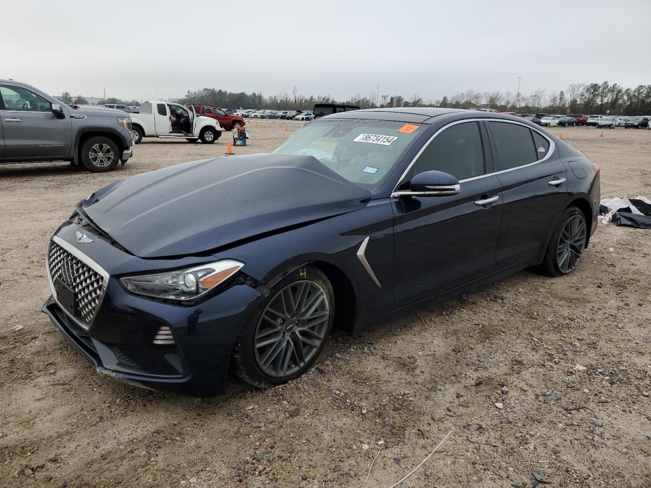 2019 Genesis G70 VIN KMTG34LA0KU023213