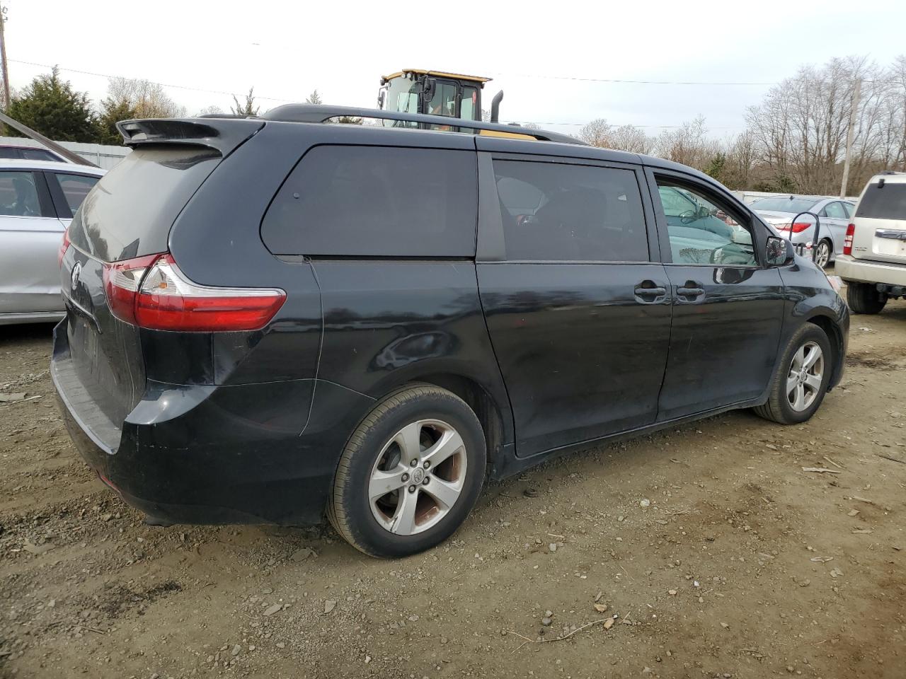 2016 Toyota Sienna VIN 5TDKK3DCXGS718803 Copart auction photo, side damage thumbnail 3