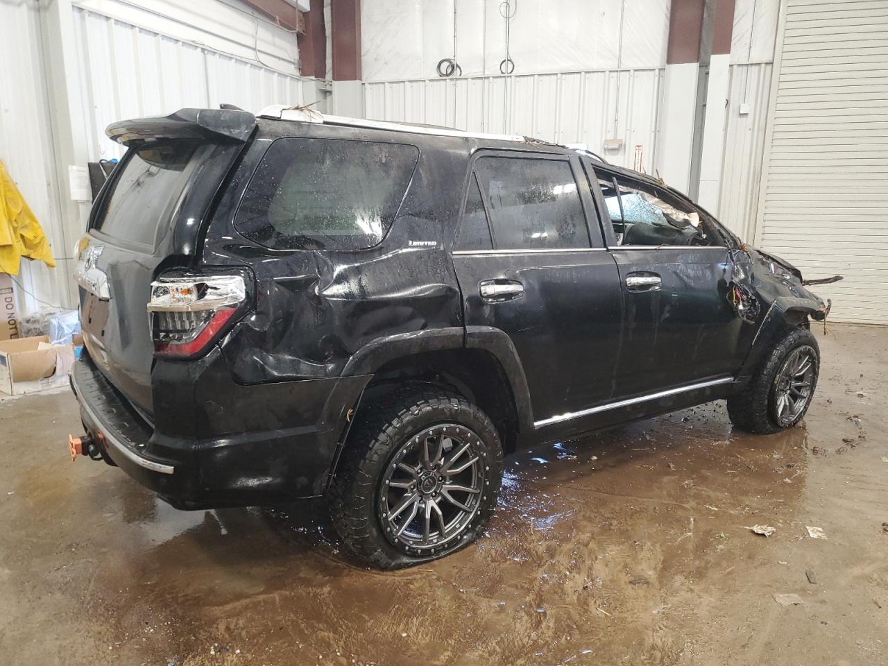 2018 Toyota 4Runner VIN JTEBU5JR1J5562464 Copart auction photo, rollover damage thumbnail 3