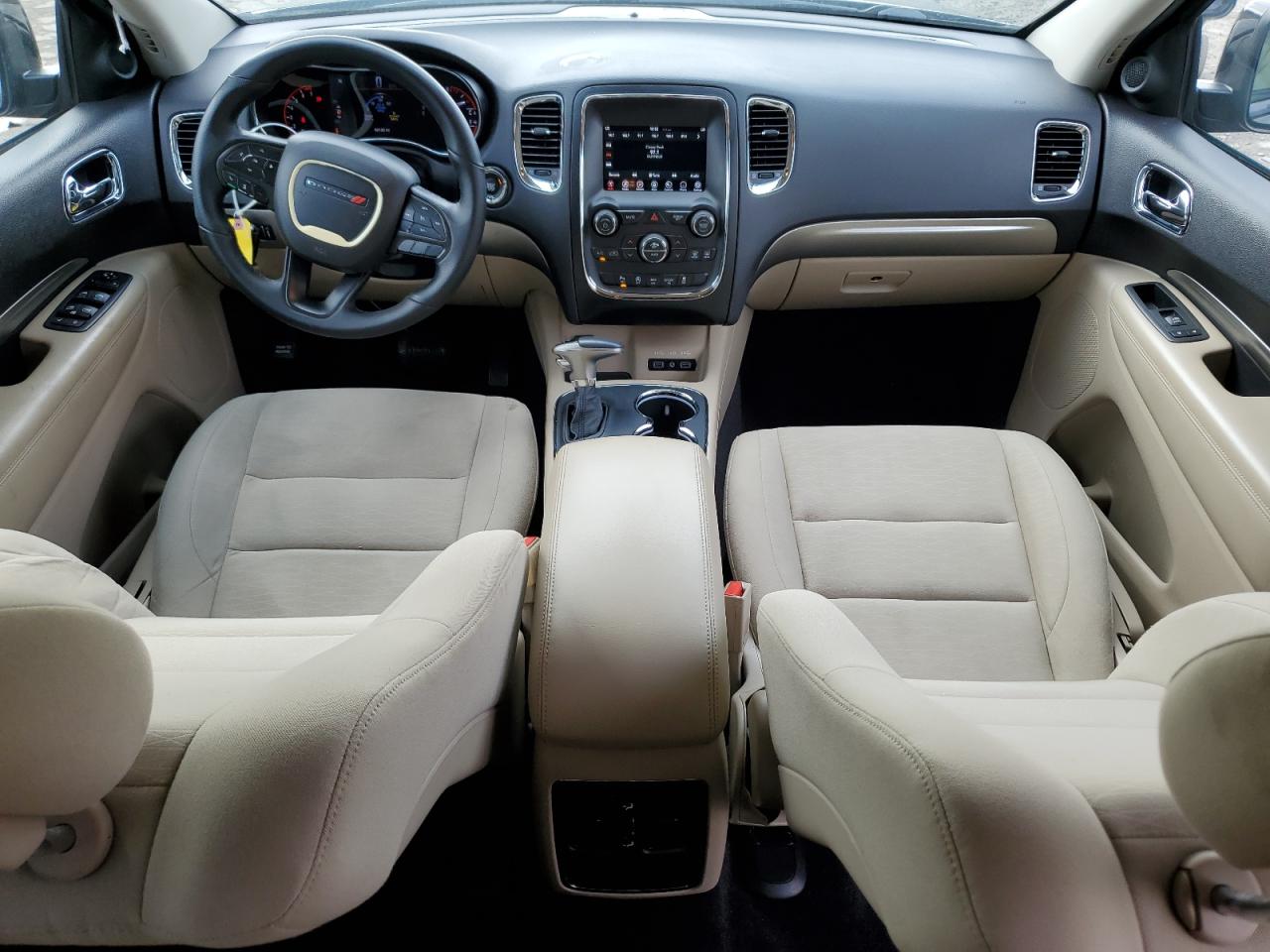 2018 Dodge Durango VIN 1C4RDJAG4JC194044 Copart auction photo, front end / side damage thumbnail 8