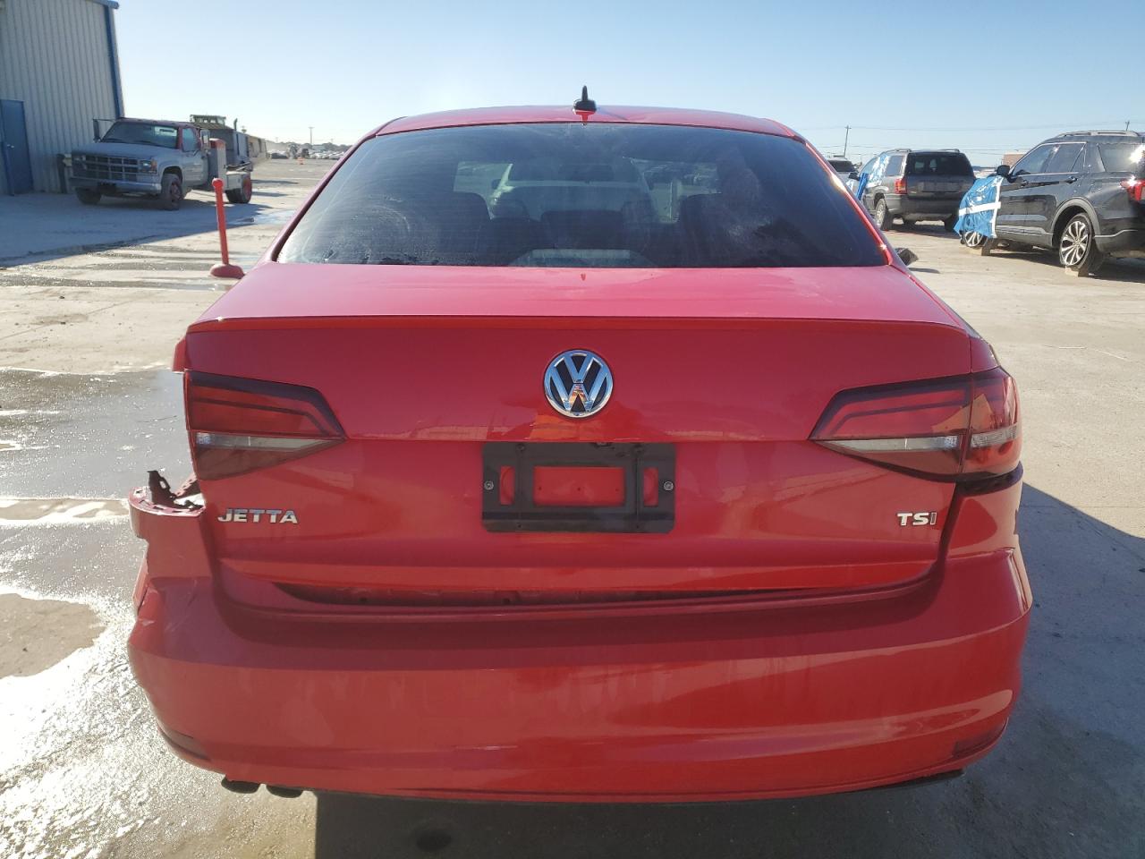 2016 Volkswagen Jetta VIN 3VWD17AJ1GM333312 Copart auction photo, rear end / minor dent/scratches damage thumbnail 6
