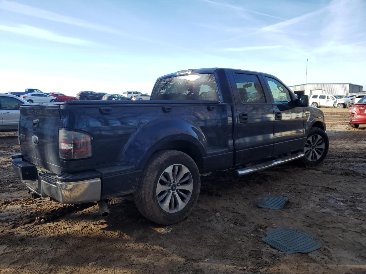 2007 Ford F-150 VIN 1FTPW02507KC10165 Copart auction photo, all over damage thumbnail 3
