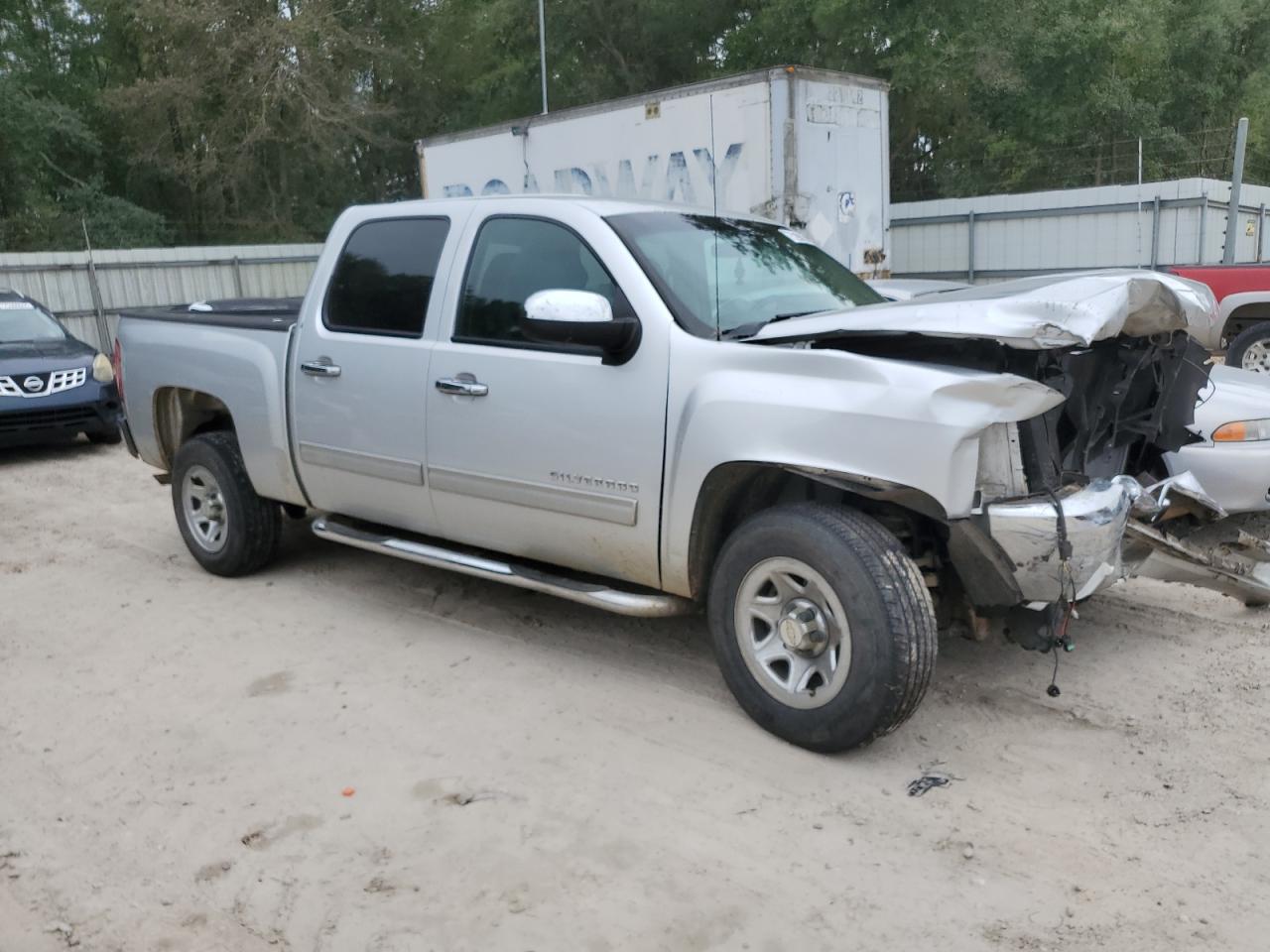 2012 Chevrolet Silverado VIN 3GCPCSEA9CG235080 Copart auction photo, front end damage thumbnail 4