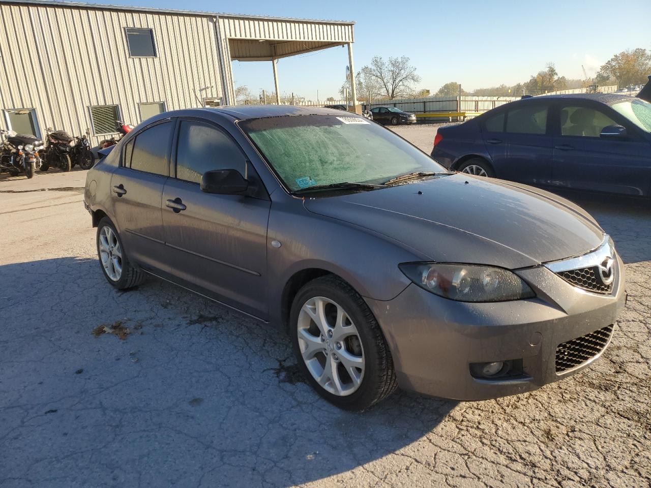 2008 Mazda 3 VIN JM1BK32F181135919 Copart auction photo, rear end damage thumbnail 4