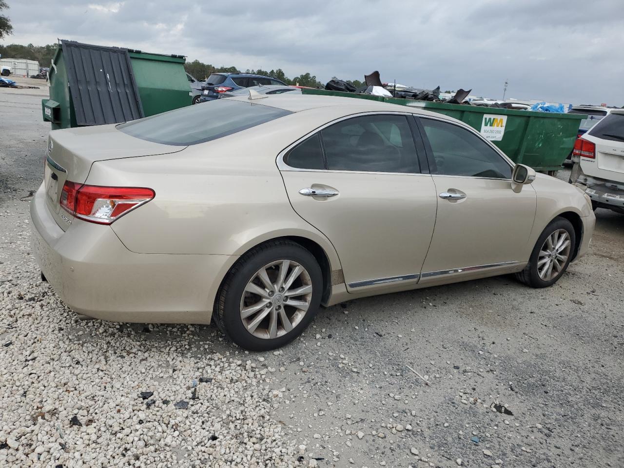 2012 Lexus ES VIN JTHBK1EG6C2508608 Copart auction photo, mechanical / minor dent/scratches damage thumbnail 3