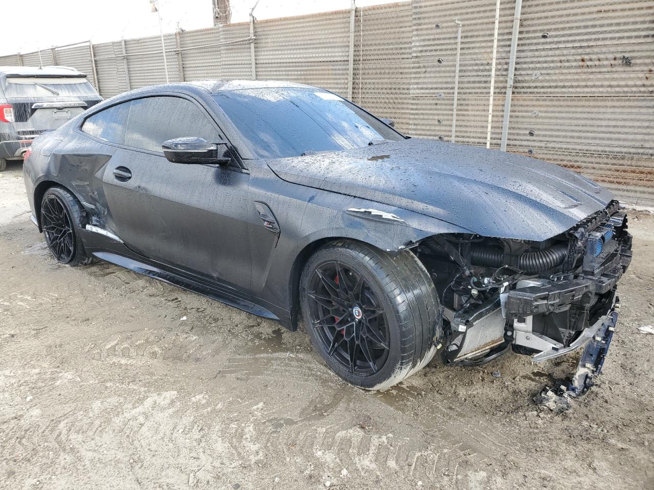 2023 BMW M4 VIN WBS43AZ02PCM18370 Copart auction photo, all over damage thumbnail 4