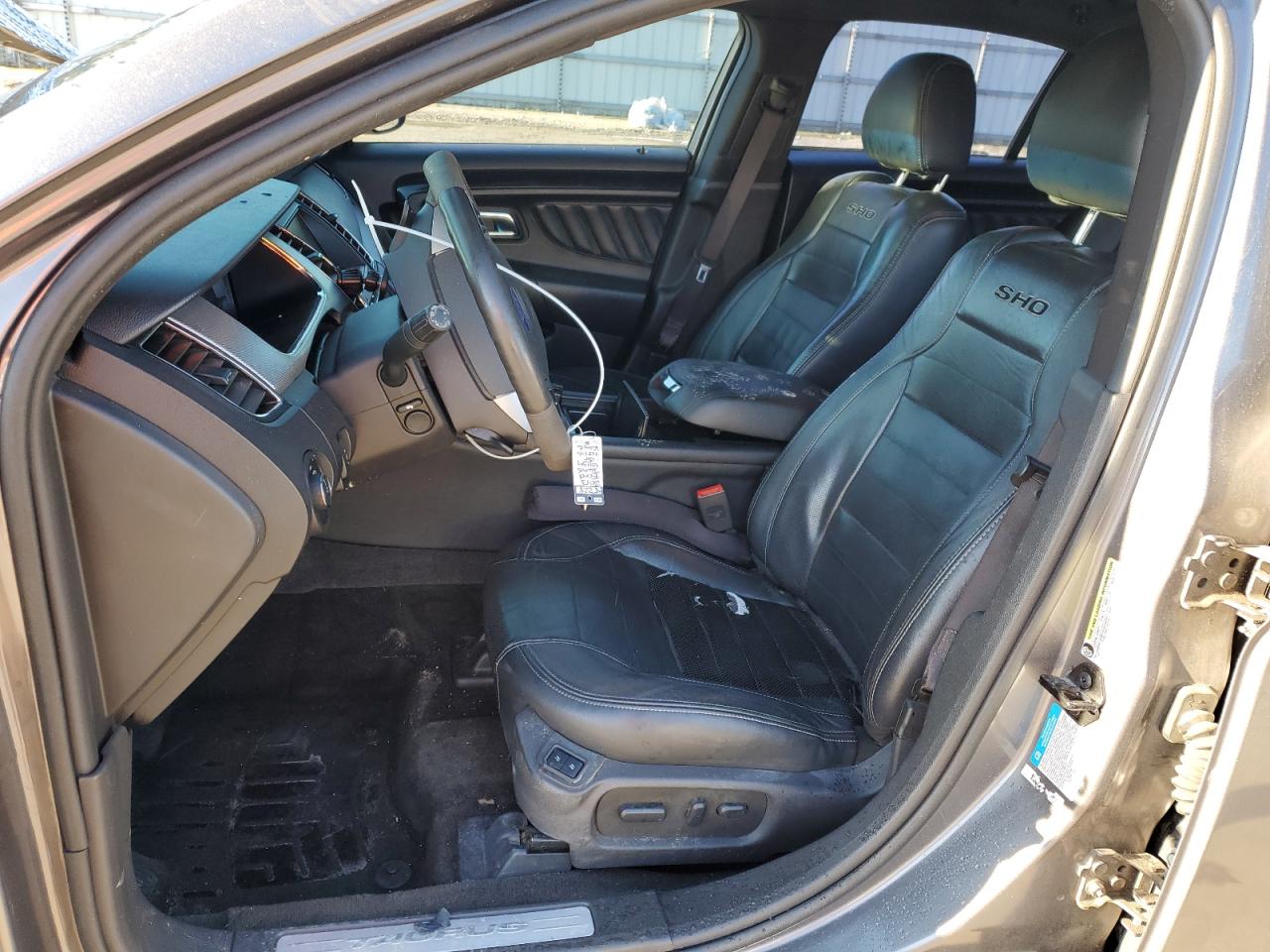 2013 Ford Taurus VIN 1FAHP2KT1DG105246 Copart auction photo, front end / side damage thumbnail 7