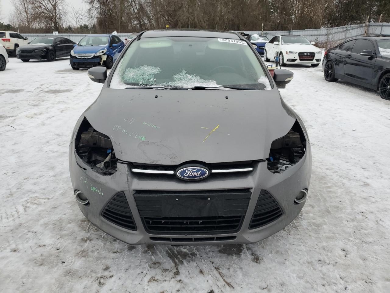 2013 Ford Focus VIN 1FADP3N23DL356526 Copart auction photo, mechanical / front end damage thumbnail 5